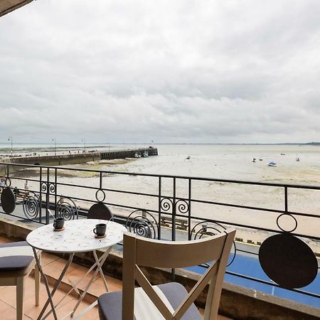 La Bisquine - Appt Pour 4 Avec Vue Mer Cancale Bagian luar foto