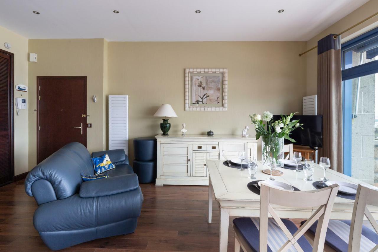 La Bisquine - Appt Pour 4 Avec Vue Mer Cancale Bagian luar foto