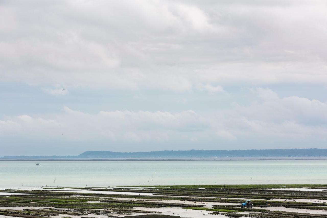 La Bisquine - Appt Pour 4 Avec Vue Mer Cancale Bagian luar foto