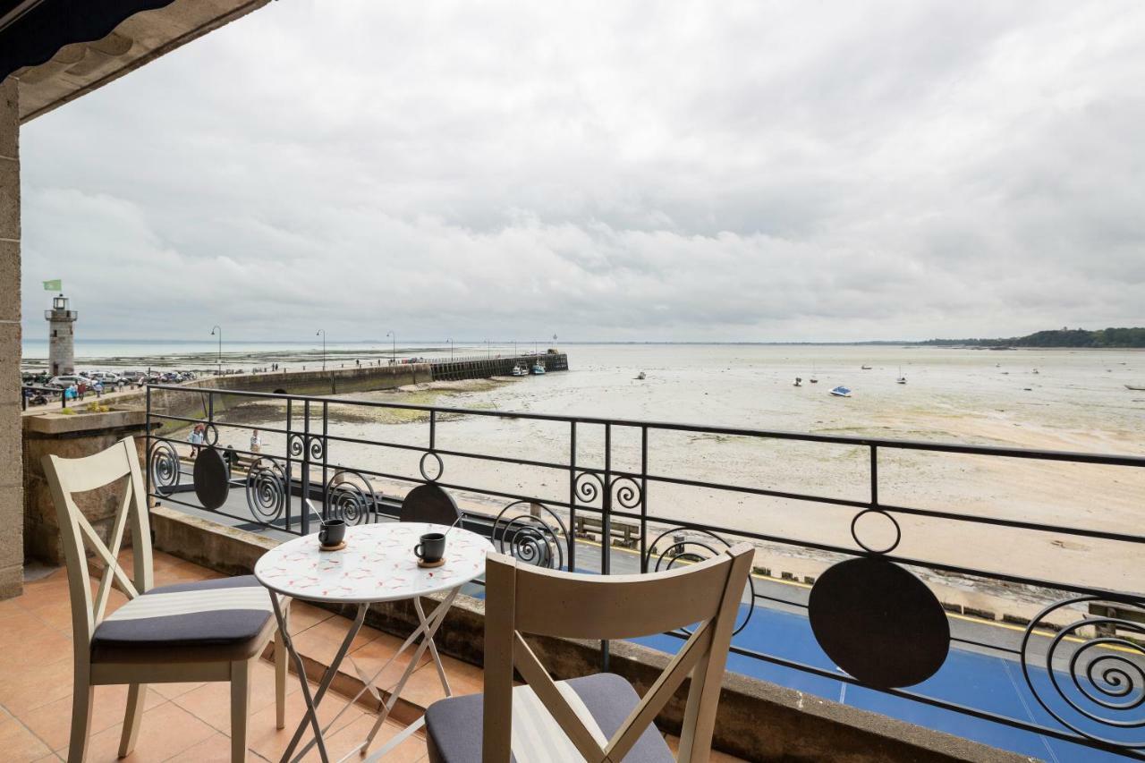 La Bisquine - Appt Pour 4 Avec Vue Mer Cancale Bagian luar foto