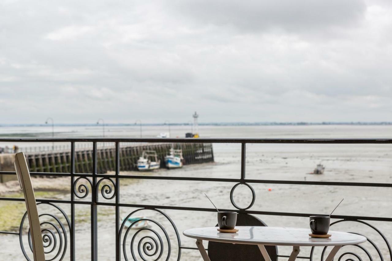 La Bisquine - Appt Pour 4 Avec Vue Mer Cancale Bagian luar foto
